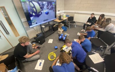 ROV workshop for renewable energy students